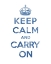 Picture of KEEP CALM AND CARRY ON - TEXTURE III