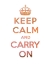 Picture of KEEP CALM AND CARRY ON - TEXTURE IV