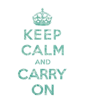 Picture of KEEP CALM AND CARRY ON - TEXTURE V