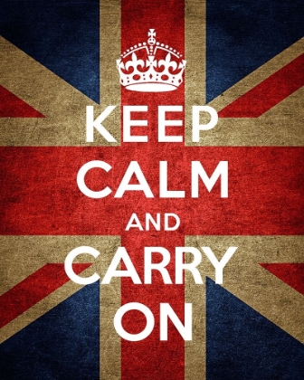Picture of KEEP CALM AND CARRY ON - UNION JACK