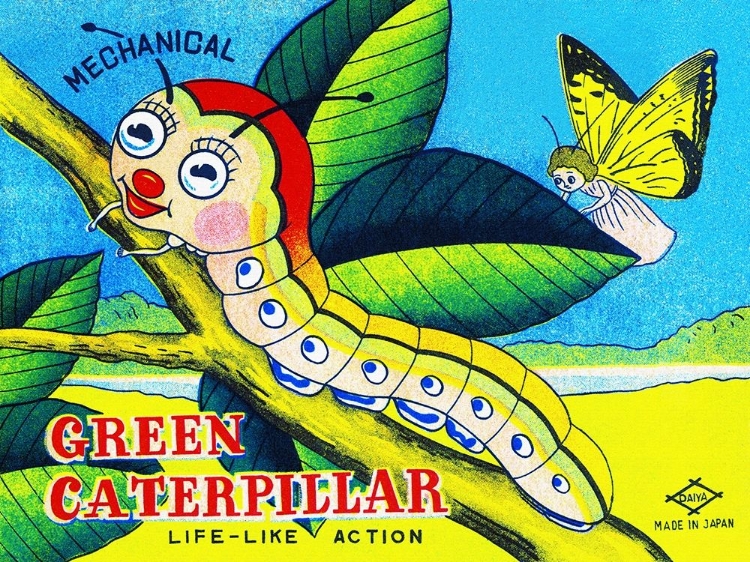 Picture of MECHANICAL GREEN CATERPILLAR