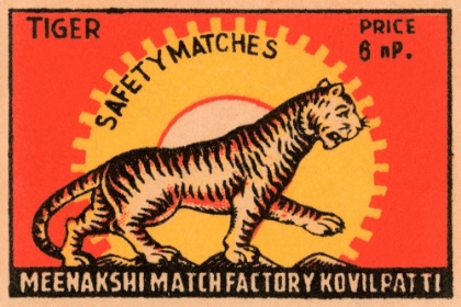 Picture of TIGER SAFETY MATCHES