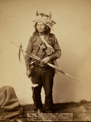 Picture of LITTLE, THE INSTIGATOR OF INDIAN REVOLT AT PINE RIDGE, 1890 II