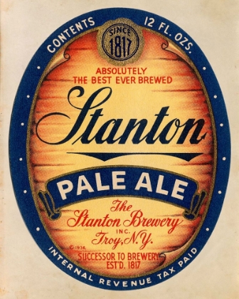 Picture of STANTON PALE ALE BEER