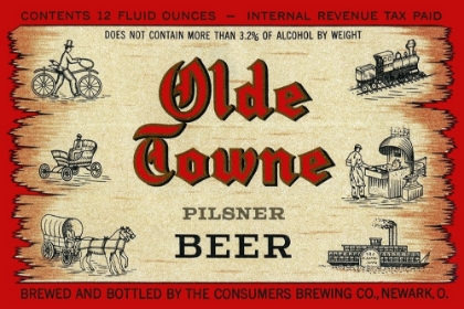 Picture of OLDE TOWNE PILSNER BEER