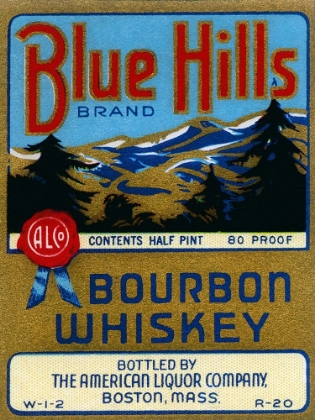 Picture of BLUE HILLS BOURBON WHISKEY