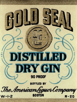 Picture of GOLD SEAL DISTILLER DRY GIN