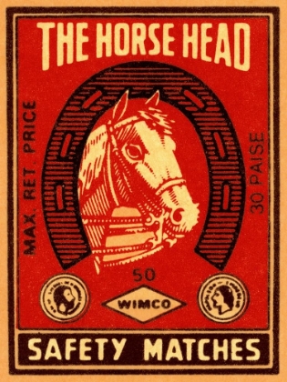Picture of THE HORSE HEAD SAFETY MATCHES