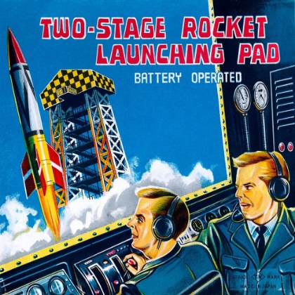 Picture of TWO-STAGE ROCKET LAUNCHING PAD
