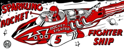 Picture of SPARKLING ROCKET FIGHTER SHIP