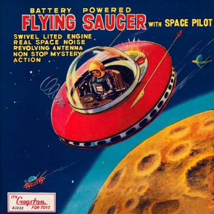 Picture of BATTERY OPERATED FLYING SAUCER