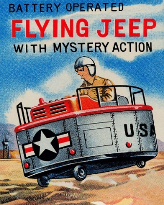 Picture of BATTERY OPERATED FLYING JEEP WITH MYSTERY ACTION