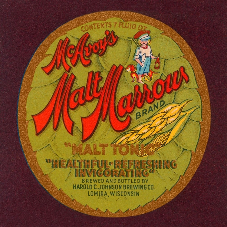 Picture of MCAVOYS MALT MARROWS MALT TONIC