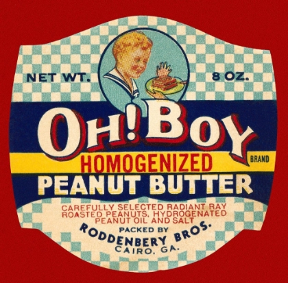 Picture of OH! BOY HOMOGENIZED PEANUT BUTTER