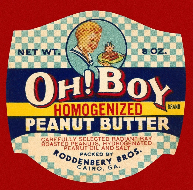 Picture of OH! BOY HOMOGENIZED PEANUT BUTTER