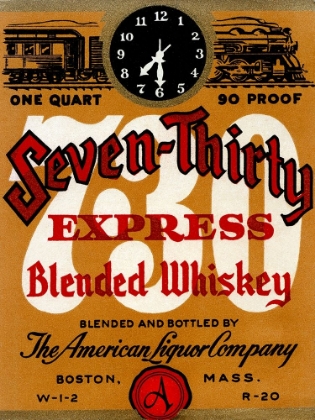 Picture of SEVEN-THIRTY EXPRESS BLENDED WHISKEY