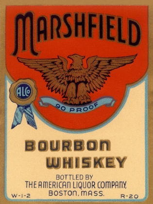 Picture of MARSHFIELD BOURBON WHISKEY