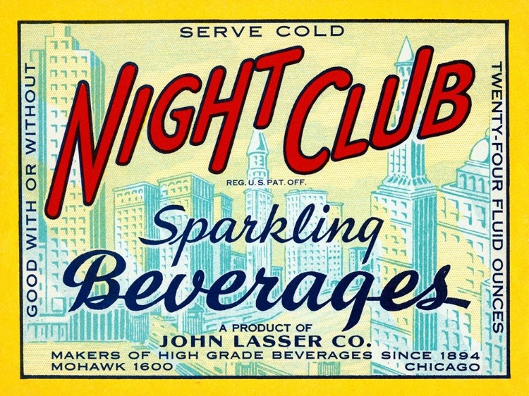 Picture of NIGHT CLUB SPARKLING BEVERAGE