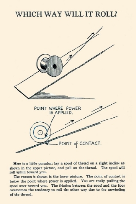 Picture of WHICH WAY WILL IT ROLL