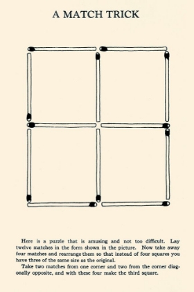 Picture of A MATCH TRICK