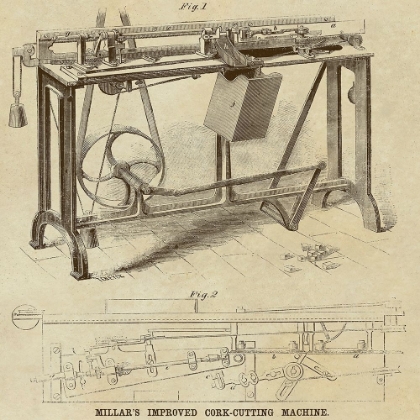 Picture of MILLARS IMPROVED CORK CUTTING MACHINE