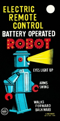 Picture of ELECTRIC REMOTE CONTROL BATTERY OPERATED ROBOT