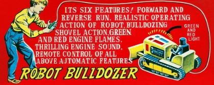 Picture of ROBOT BULLDOZER - SIX FEATURES