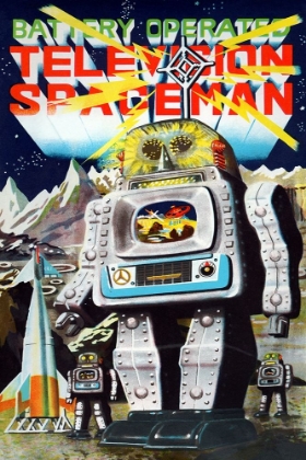 Picture of BATTERY OPERATED TELEVISION SPACEMAN
