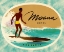 Picture of MOANA HOTEL LUGGAGE LABEL
