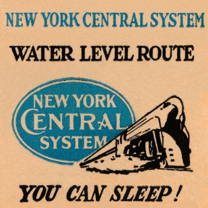 Picture of NEW YORK CENTRAL SYSTEM WATER LEVEL ROUTE