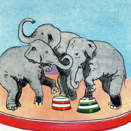 Picture of THREE ELEPHANTS