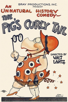Picture of MOVIE POSTER: THE PIGS CURLY TAIL