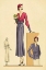 Picture of SUNDAY DRESS IN PERIWINKLE AND MAGENTA