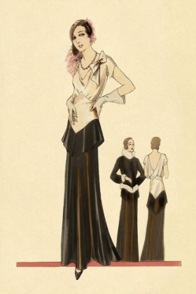 Picture of EVENINGWEAR IN BLACK AND WHITE