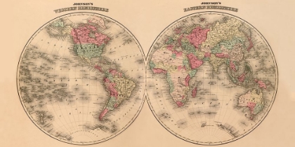 Picture of JOHNSONS WORLD MAP