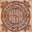 Picture of MANUYALOKA, MAP OF THE WORLD OF MAN, ACCORDING TO JAIN COSMOLOGICAL TRADITIONS