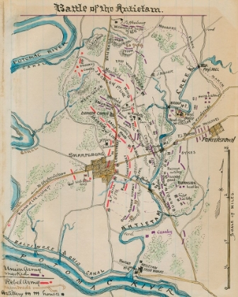 Picture of BATTLE OF ANTIETAM OR SHARPSBURG #1