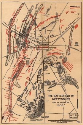 Picture of BATTLE OF GETTYSBURG #1