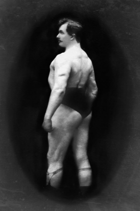 Picture of BODYBUILDERS BACK AND PARTIAL LEFT PROFILE