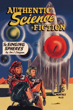 Picture of AUTHENTIC SCIENCE FICTION: THE SINGING SPHERES