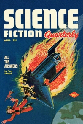 Picture of SCIENCE FICTION QUARTERLY: COMET CRASHES INTO ROCKET