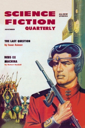 Picture of SCIENCE FICTION QUARTERLY: ASTRONAUT SIZES UP THE ALIENS