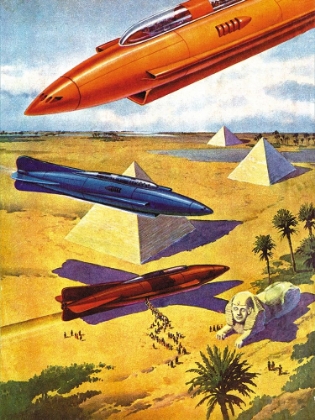 Picture of SPACESHIPS IN ANCIENT EGYPT