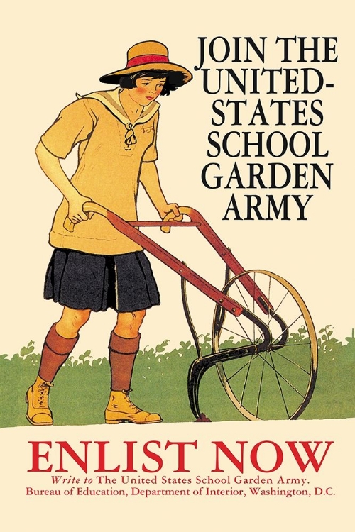 Picture of JOIN THE UNITED STATES SCHOOL GARDEN ARMY