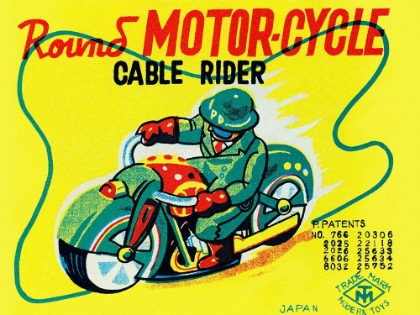 Picture of ROUND MOTOR-CYCLE CABLE RIDER