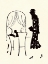 Picture of DRESSED WOMAN WALKS INTO A RESTAURANT