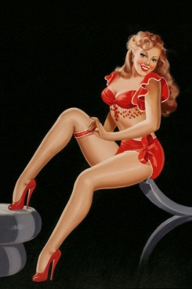 Picture of EYEFUL MAGAZINE: PINUP IN RED