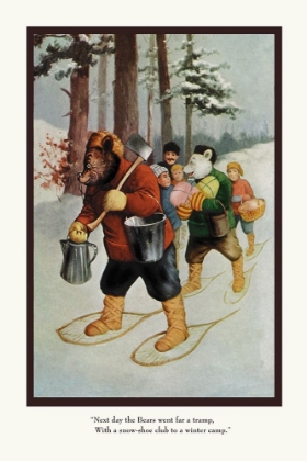 Picture of TEDDY ROOSEVELTS BEARS: THE SNOW-SHOE CLUB