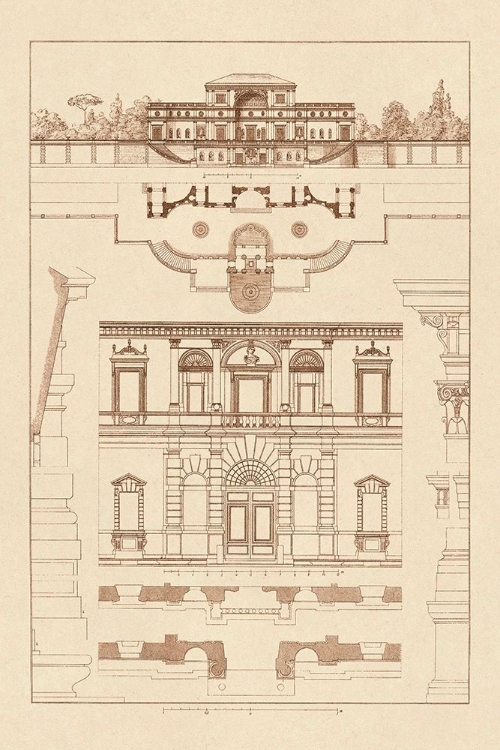 Picture of VILLA SACCHETTI, VILLA PAPA GIULIO AT ROME