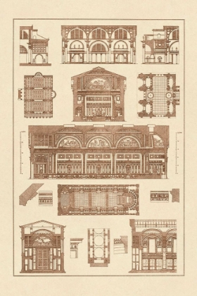 Picture of INTERIORS WITH CROSS VAULTS AND CUPOLA VAULTING